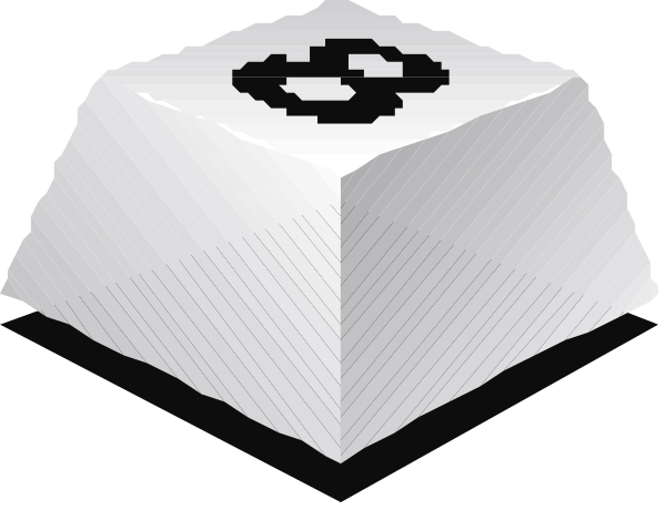 The image shows a computer mouse with an icon of a dollar sign on it against a black background.