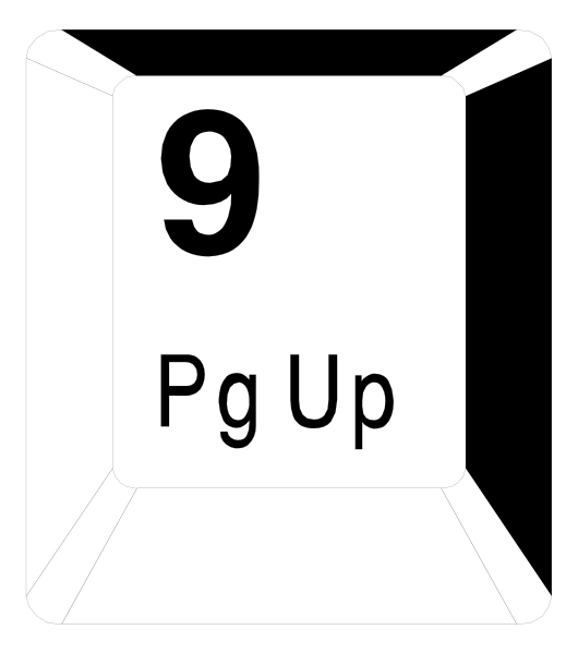 The image shows a periodic table with an atom labeled "PgUp" at position 9 on it. There is also text that reads "pgup." This appears to be a clip-art representation of the element Pgm, which stands for Plutonium in Latin and represents platinum group metals (PGMs). The image does not depict any people or animals; instead, it focuses solely on this symbolic scientific illustration.