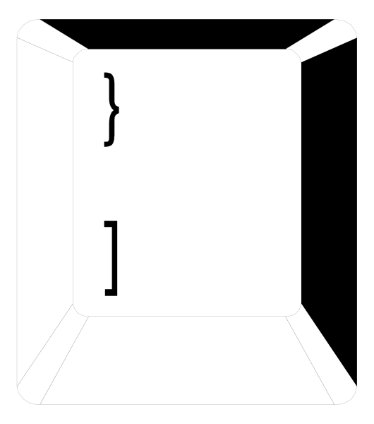 The image shows a simple black and white line drawing of an open cardboard box with two flaps on top that have been pulled back to reveal its interior contents which appear empty in this case.