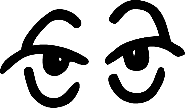 The image shows a black rectangle with two white dots on it against a gray background.
