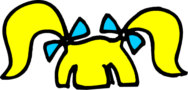 The image shows a cartoon of two dogs with blue eyes sitting next to each other on what appears to be an orange surface against a black background.