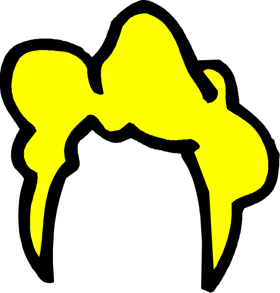 The image shows a black silhouette of an adult human figure with exaggerated facial features such as large eyes and ears on top of their head against a white background.