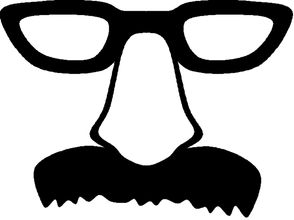 The black and white silhouette of a bell with two handles on either side against an indistinct background.