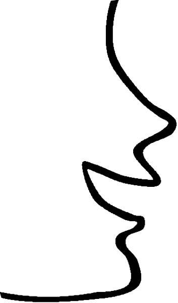 The image shows a black and white striped pattern with no distinguishable content within it.