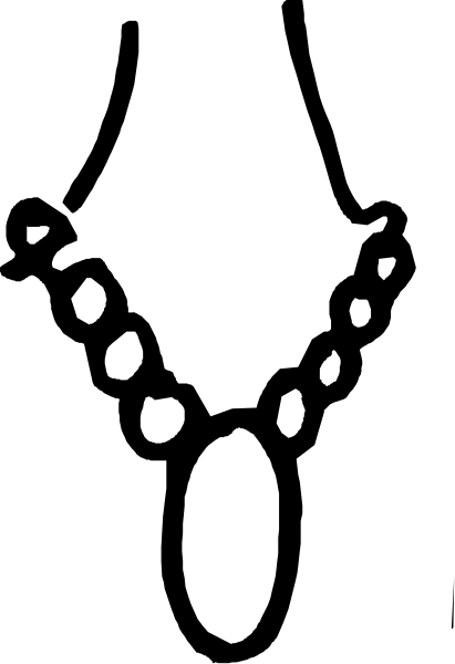 The image shows a black silhouette of an animal with two ears on its head against a white background that has been divided into four sections by horizontal lines.