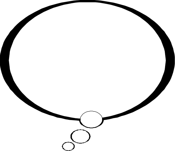 The image shows a speech bubble with an exclamation mark inside it against a black background.