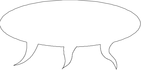 The black and white silhouette of a person standing next to an elephant with its trunk raised upwards.