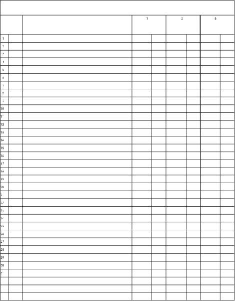 The image shows a black screen with white text that appears to be an Excel spreadsheet displaying rows of numbers on what looks like columns labeled 'A', 'B' through 'H'.
