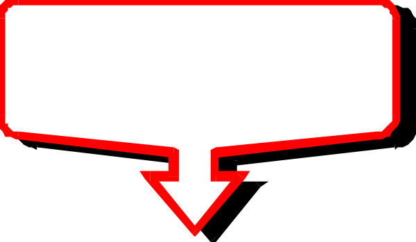 The image shows a red arrow pointing downwards with an upward directional indicator above it on what appears to be a computer screen background.