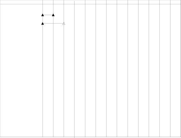 The image shows a black line on top of another gray rectangle with two white rectangles inside it.