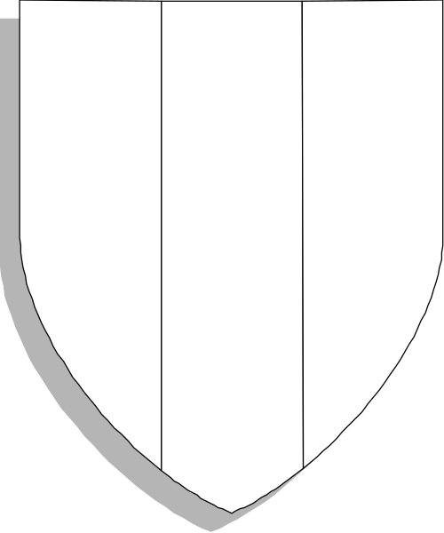 The image shows a shield with an open book design on it against a white background.