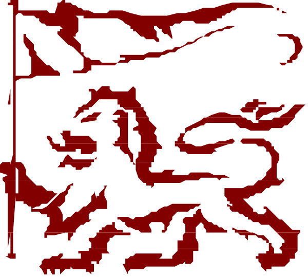 The image shows a red dragon with wings spread out on top of an intricate design that resembles flames or fireworks against a black background.
