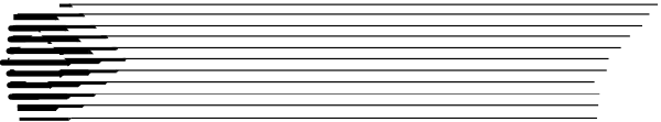 The image shows a black arrow pointing to an unidentified object on what appears to be a gray background with no other discernible details visible in this small clip-art format.