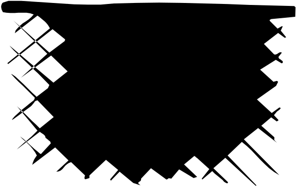 The image shows a black and white pixelated representation of an abstract design with no discernible shapes or forms that can be identified as anything in particular.