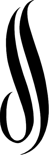 The image shows a black and white pixelated representation of two vertical lines with varying shades from dark to light gray on either side against an untextured background.