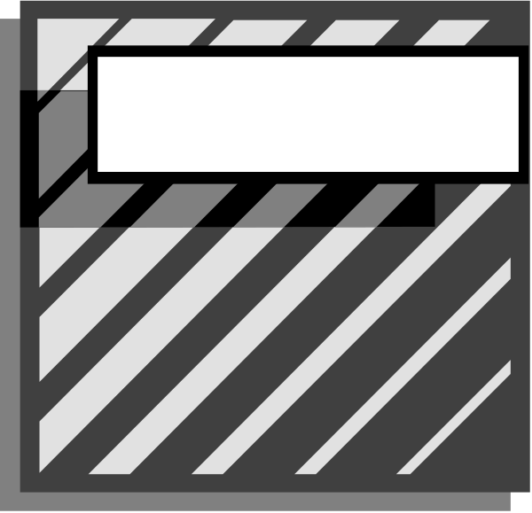 The image shows a black and white graphic of an envelope with lines radiating from it to create a sense of depth, giving the impression that there is something inside waiting for someone's attention.