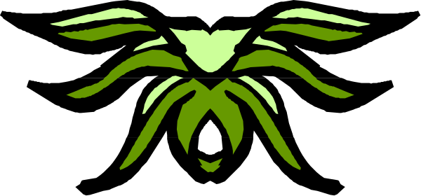 The image shows a stylized graphic of an animal with large eyes that resembles a creature from nature, possibly inspired by insects like bees or dragonflies, set against a dark background.