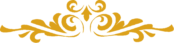 The image shows a decorative border with an intricate design featuring scrollwork on either side of what appears to be text in between; there is no visible content within this frame that would provide additional context about objects, people, animals, actions, and setting beyond these borders.