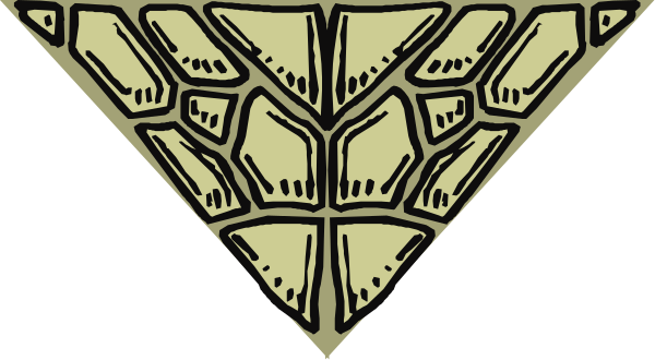 The image shows a stylized illustration of an abstract geometric pattern resembling a map with various shapes connected by lines against a light background.
