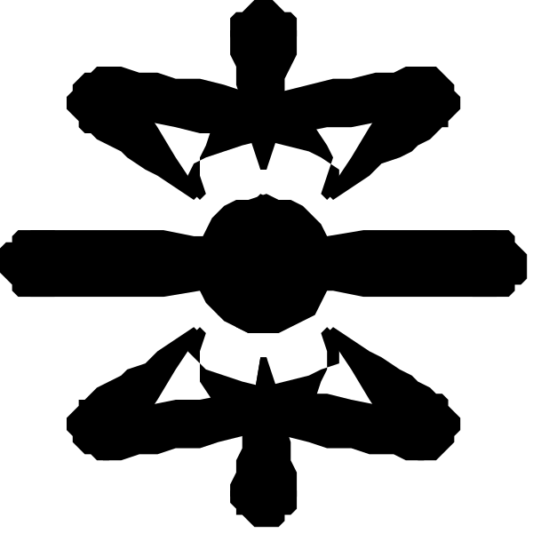 The black background of a computer screen with no visible content on it.