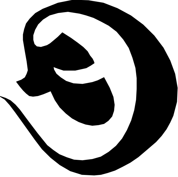 The black background of a computer screen with no visible content on it.