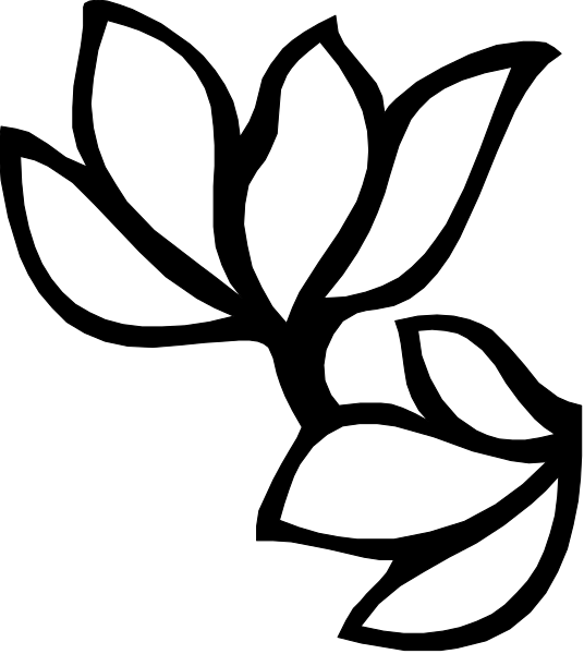 The image shows a black silhouette of an open book with white pages on its right side against a gray background.