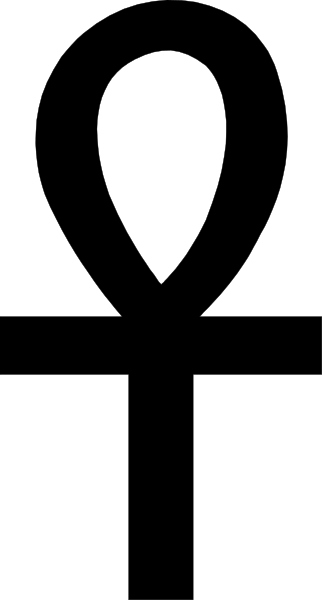 The image shows a black and white photo of an object with two distinct halves: on the left side is dark gray, while the right half has light gray shading that creates depth; there's no text present in this clip-art image.