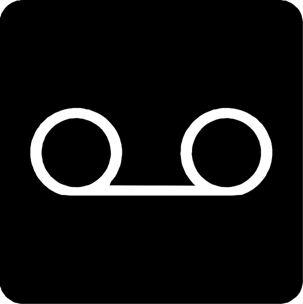 The image shows a black logo with white text that reads "O".