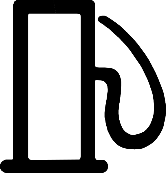 The image shows a simple black and white line drawing of three vertical bars with varying lengths from left to right against an empty background.