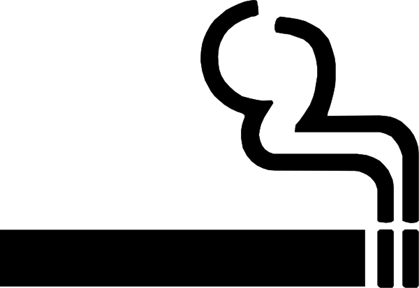 The image shows a black line with two white rectangles on either side of it against a gray background.