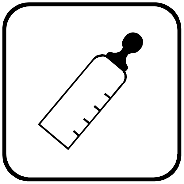 The image shows a syringe icon next to an ice cream cone with two scoops on it, indicating that there is no dairy product in this particular location.