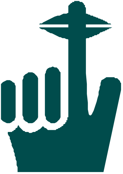 The image shows a stylized graphic of an alien abduction scene with a hand pointing upwards towards it from below.