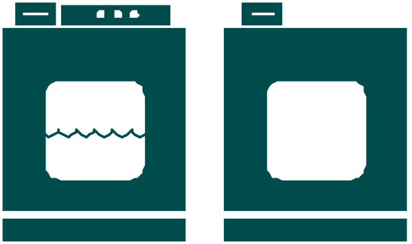 The image shows a simple graphic of three cartoon refrigerators with doors open to reveal their interiors; each fridge has an icon inside it representing different items: one contains water droplets suggesting freshness, another displays what appears to be food, and the third is empty or not clearly visible.