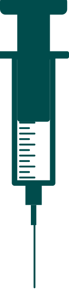 The image shows a pixelated representation of two vertical bars with horizontal lines between them against a gray background.