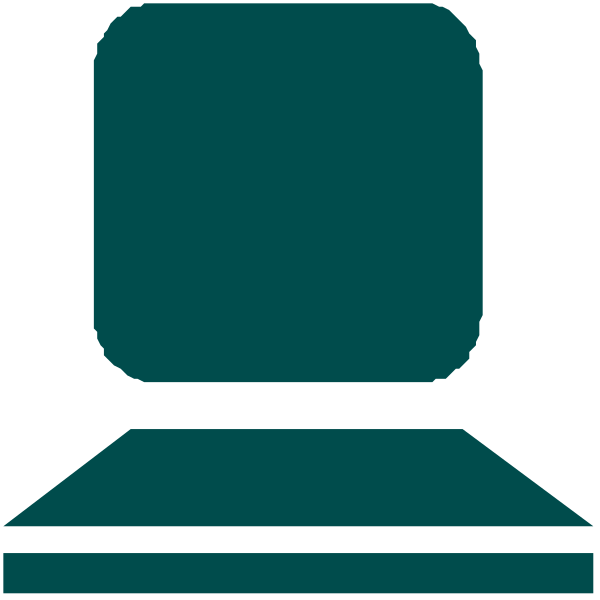 The image shows a stylized icon of an open book with pages facing outward against a dark background.