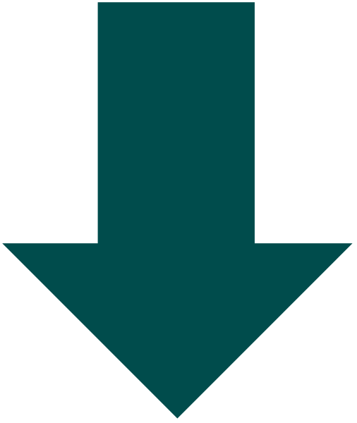 The image shows a stylized downward arrow pointing to an upward trending line graph with numbers increasing from left to right on both axes of the chart.