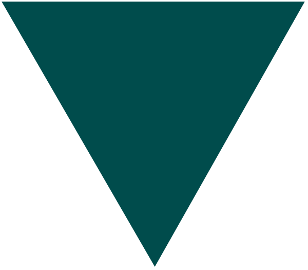 The image shows a simple geometric design with two triangles forming an abstract shape resembling a stylized mountain range against a dark background.