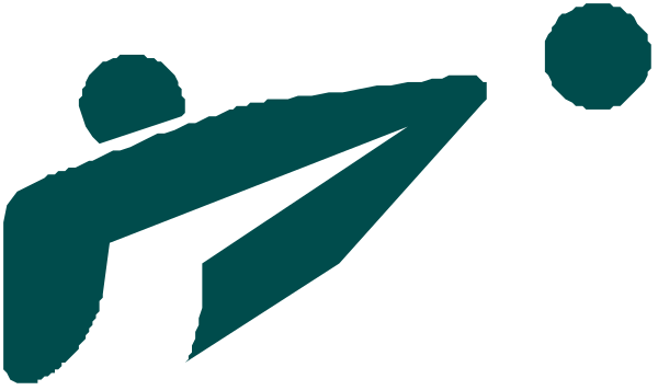 The image shows a logo with stylized text that reads "GOLF" at the top left corner of an arrow pointing to the right side where there is another word in smaller font reading "TOUR."