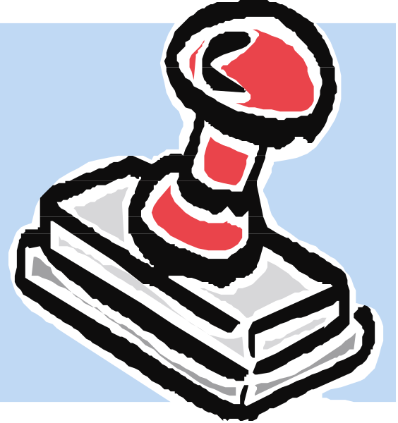 The image shows a cartoon of two game controllers with red buttons on them against different backgrounds: blue for controller 1 and white for controller 2. Both have black joysticks at their center, indicating that these might be used to control video games or other interactive media. There is no text present in the clip-art image. The style of art appears simple with a limited color palette consisting mainly of reds, blacks, whites and grayscale tones for shading purposes.