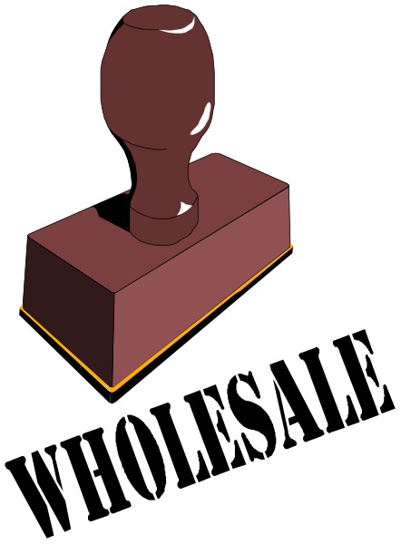 The image shows a red gavel on top of an orange block with black lines indicating its dimensions against a dark background.