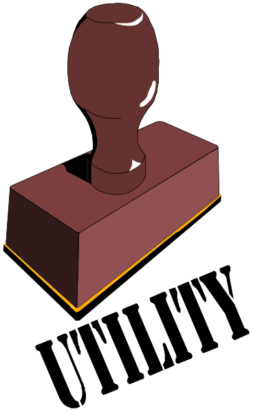 The image shows a red lever handle on top of an orange base with two screws visible at its sides against a black background.