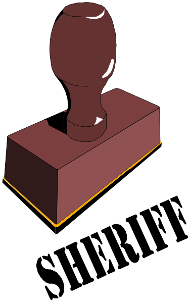The image shows a red lever handle on top of an orange base with two screws visible at its sides against a black background.