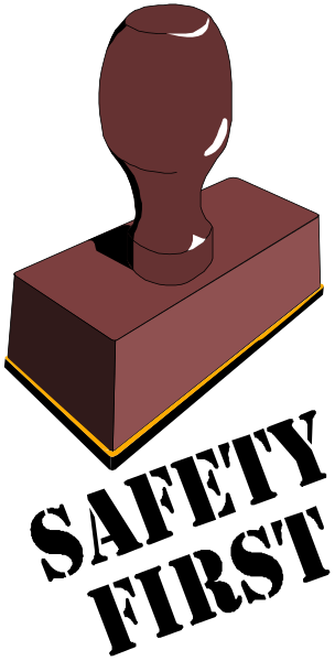 The image shows a red vase on top of an orange box with two visible sides against a black background.