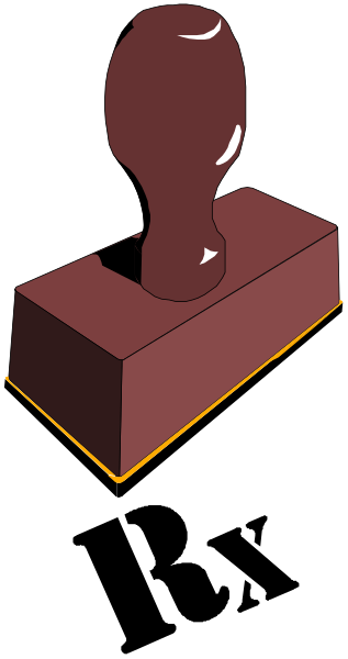 The image shows a red vase on top of an orange box with two yellow lines at its sides against a black background.