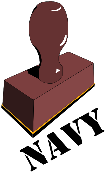 The image shows a red block with an object on top of it that resembles a hammerhead shark fin-like shape in black coloring against a white background.