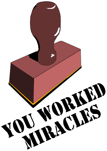 The image shows a red block with an object on top of it against a black background.