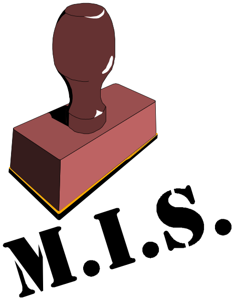 The image shows a red block with an illustration of a wooden handle on top against a black background.