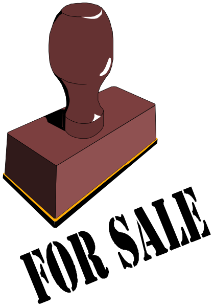 The image shows a red lever handle on top of an orange block with two sides visible against a black background.