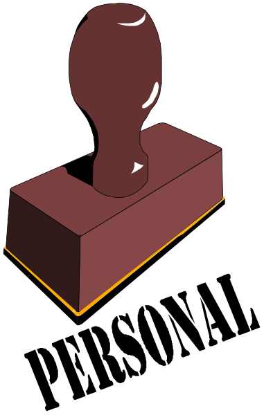 The image shows a red brick with an object that resembles a person's head on top of it against a black background.