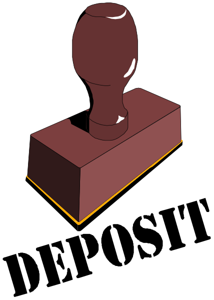 The image shows a red vase on top of an orange block with two visible sides against a black background.